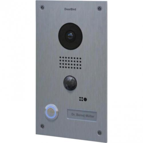 WiFi-video deurintercom DoorBird rvs opbouw