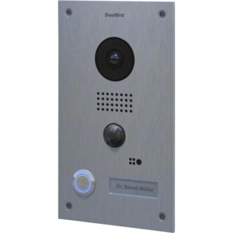 WiFi-video deurintercom DoorBird rvs opbouw