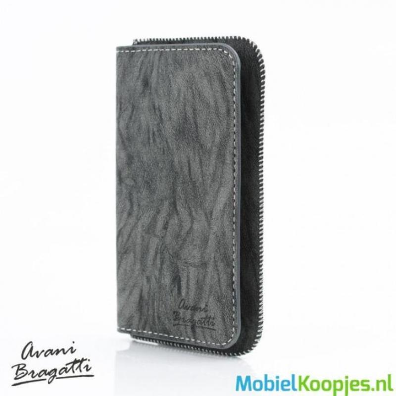HTC Desire 816 Portemonnee Hoesje - Avani Bragatti Mountai..