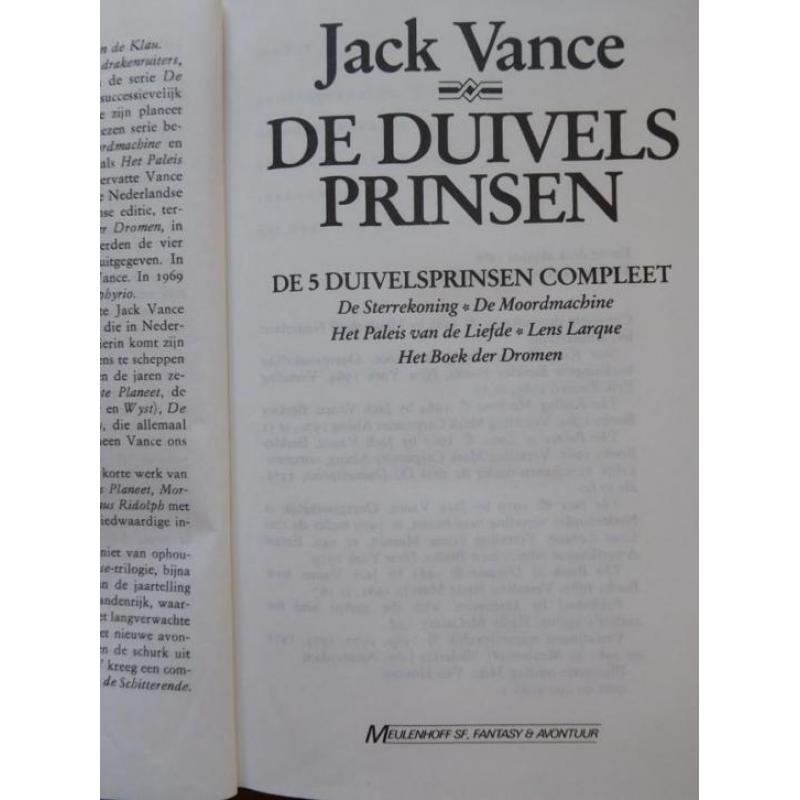 De Duivelsprinsen - Jack Vance