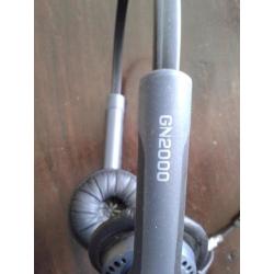 Headset koptelefoon jabra GN2000 duo