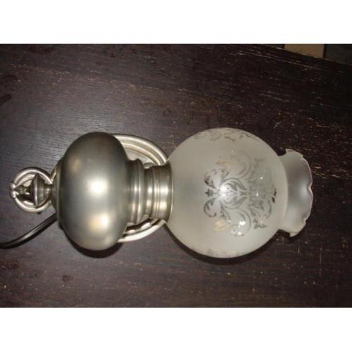 wandlamp van zuiver tin