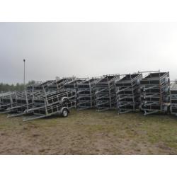 aanhangwagen gesloten plateauwagen kipper huif aanhanger