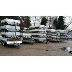 aanhangwagen gesloten plateauwagen kipper huif aanhanger