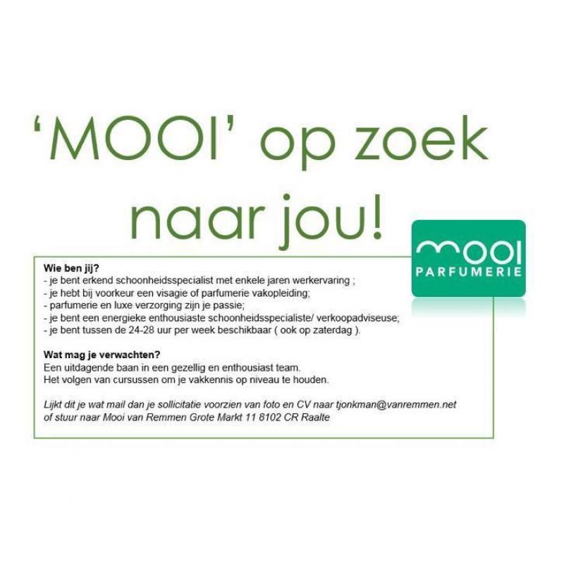 Vacature schoonheidsspecialiste
