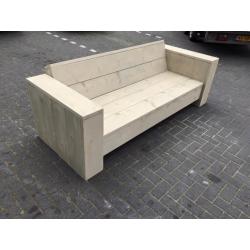 Steigerhouten loungebank, -stoel of -hoekbank (v.a. € 129,-)
