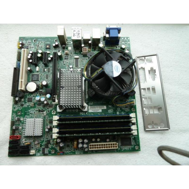 Intel moederb DQ35JOE+Intel Core2Quad Q9450 + 6 GB DDR2