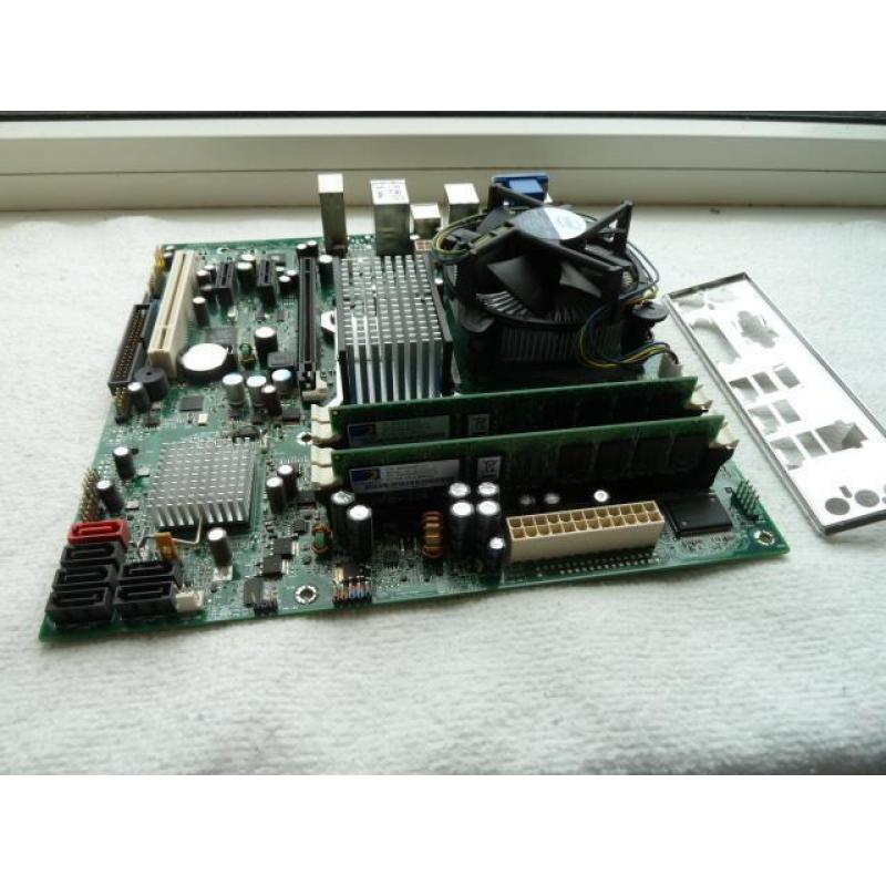 Intel moederb DQ35JOE+Intel Core2Quad Q9450 + 6 GB DDR2