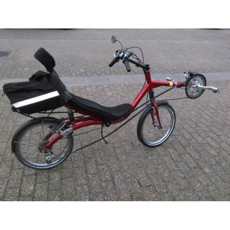 Mooie ligfiets, weinig gebruikt