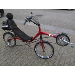 Mooie ligfiets, weinig gebruikt
