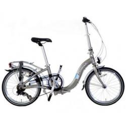 Popal Subway Vouwfiets 20 inch aluminium METALLIC ACTIE