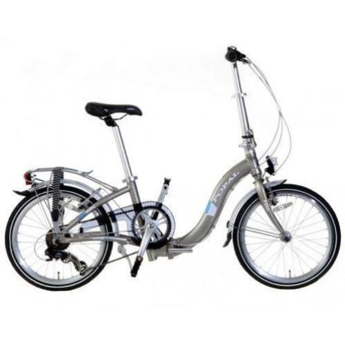 Popal Subway Vouwfiets 20 inch aluminium METALLIC ACTIE