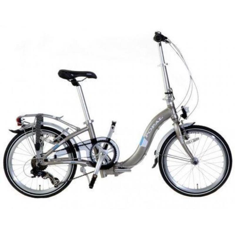 Popal Subway Vouwfiets 20 inch aluminium METALLIC ACTIE