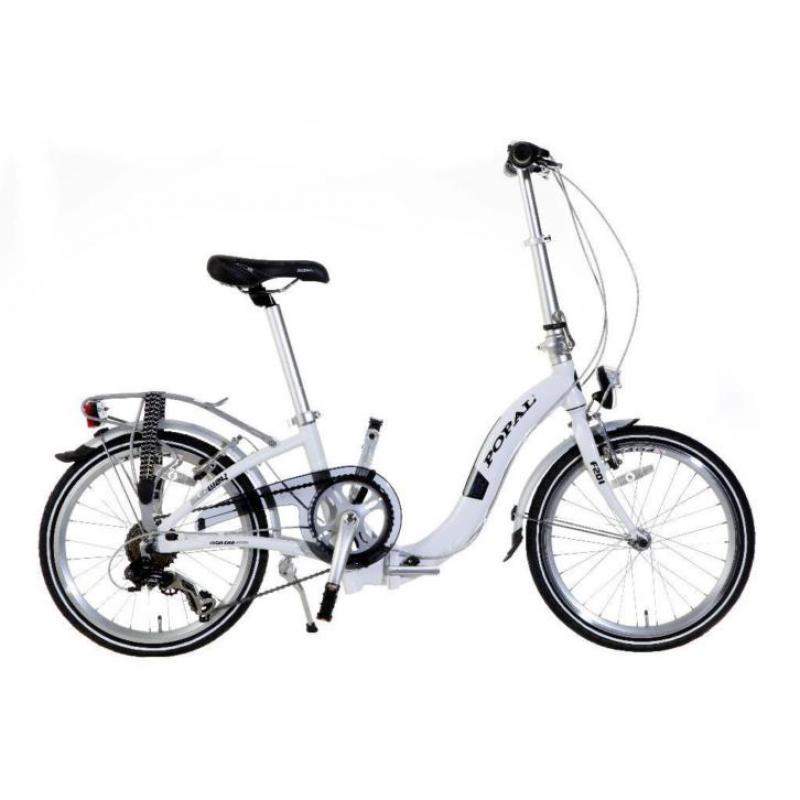 Popal Subway Vouwfiets 20 inch aluminium METALLIC ACTIE