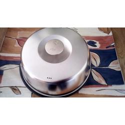 Magnetron stomer Stoomset Stoom set Stoompan Nieuw 28cm rond