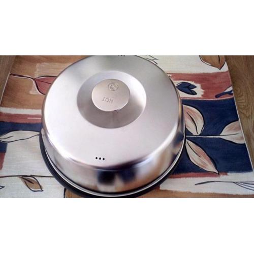 Magnetron stomer Stoomset Stoom set Stoompan Nieuw 28cm rond