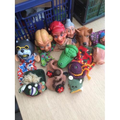 Te koop poppenkast poppen