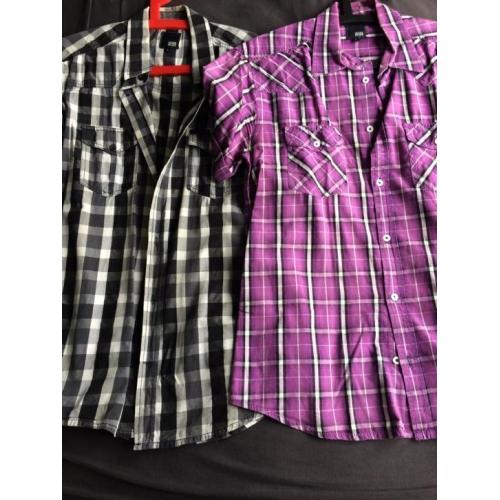 Jack and Jones overhemden met korte mouwen - maat L