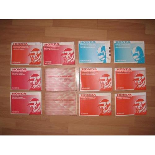 Origineel honda instruktieboekje instructie boek