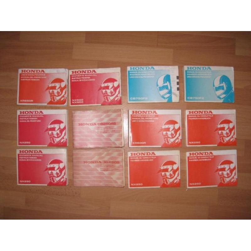 Origineel honda instruktieboekje instructie boek
