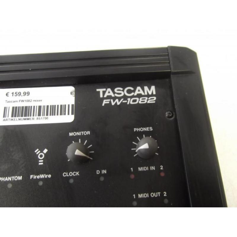 Tascam FW1082 mixer