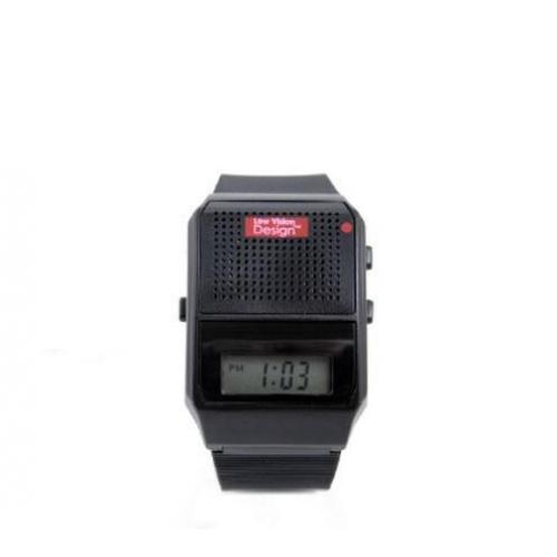 Low Vision Design Nederlands sprekend horloge zwart