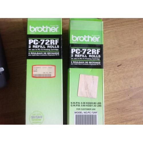 Brother fax-t76 met telefoonbeantwoorder , kopier en printer