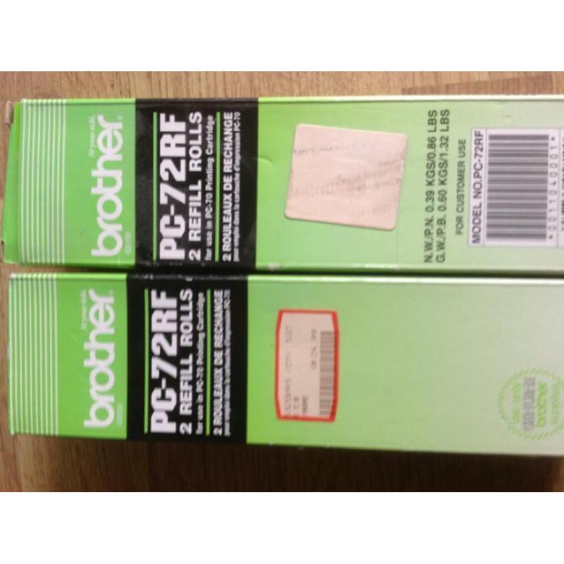Brother fax-t76 met telefoonbeantwoorder , kopier en printer