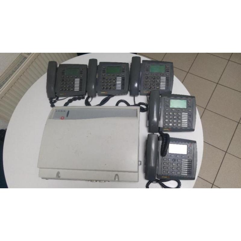 Telefooncentrale Acaya Index compleet met telefoons