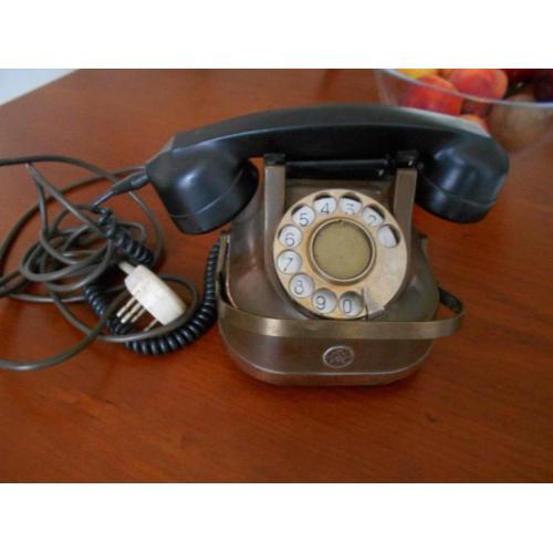 Koperen Telefoon Jaren 50