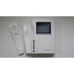 5x BTicino video telefoon BT344804 Legrand wit/zwart 4inch