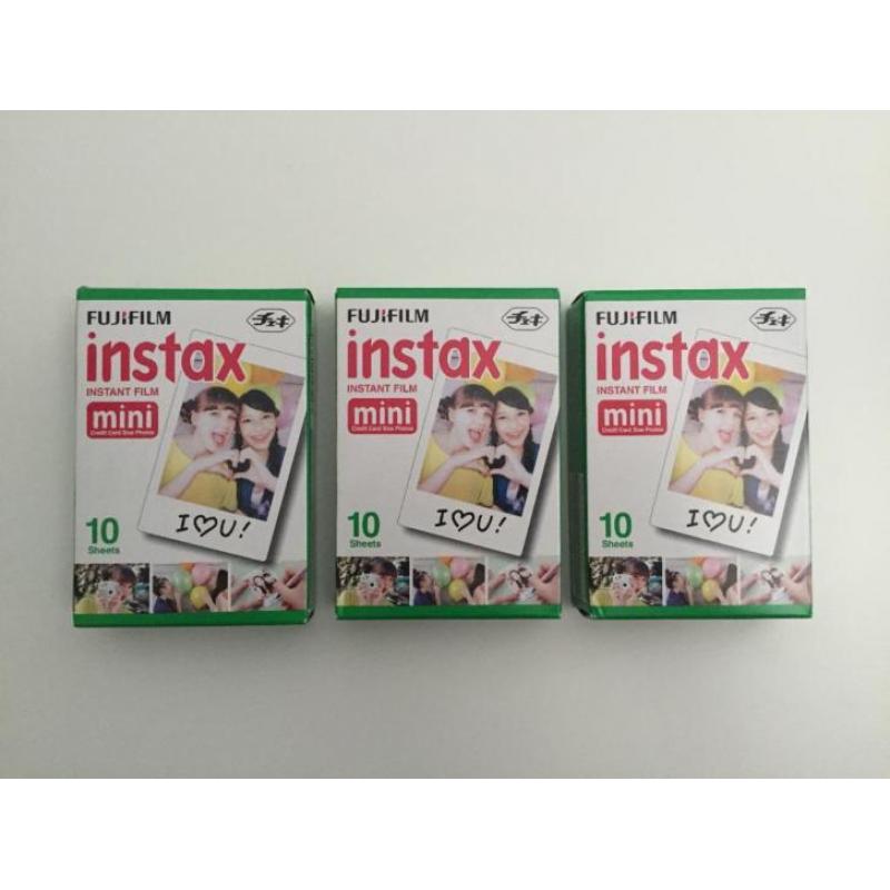 3x instax mini fuji film