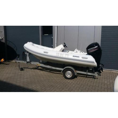 Brig 380 Hypalon + Mercury 50 EFI 2014 inclusief trailer