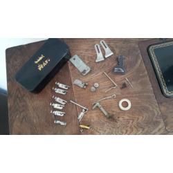 Ouderwetse naaimachinetafel