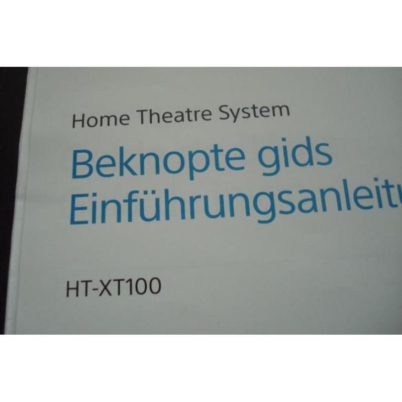 Sony Home Theatre System HT-XT100