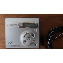 Sony Mini Disc speler recorder MZ R501