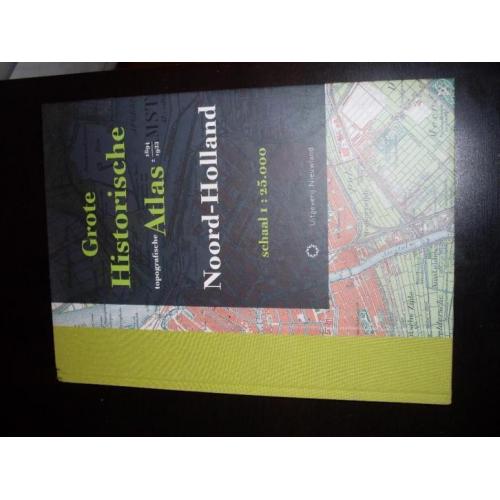 Grote historische topografische atlas Noord-Holland