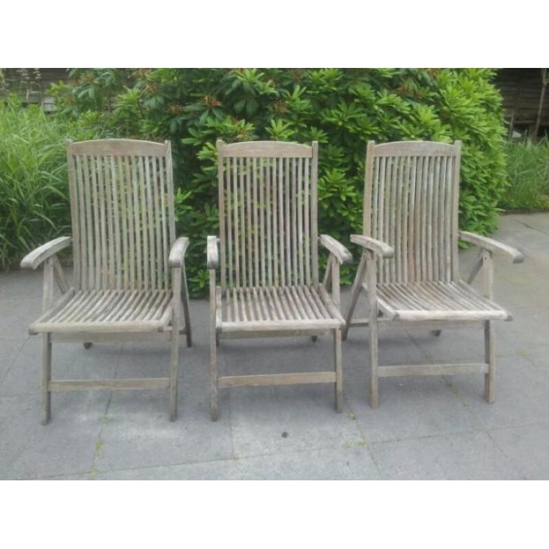 Hardhouten tuinstoelen