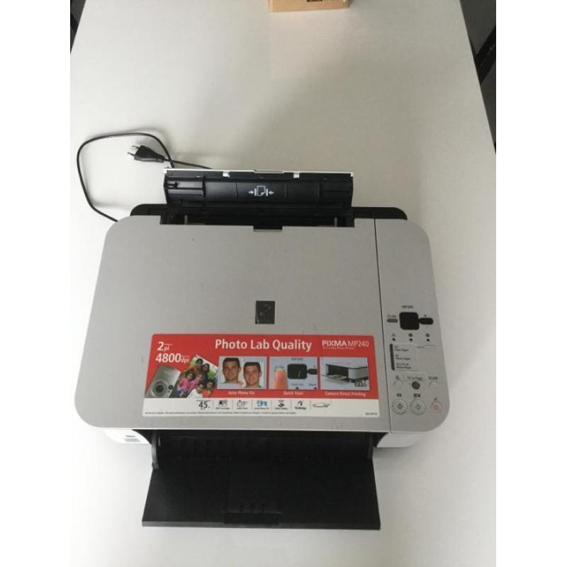 Canon PIXMA MP240 all-in-one printer, scanner, kopiëren