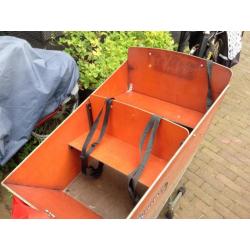 extra bankje voor Workcycle Bakfiets lang