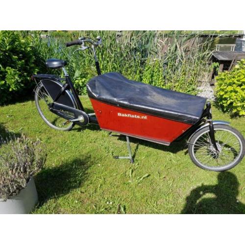 Zwarte Bakfiets nl 7 Nexus
