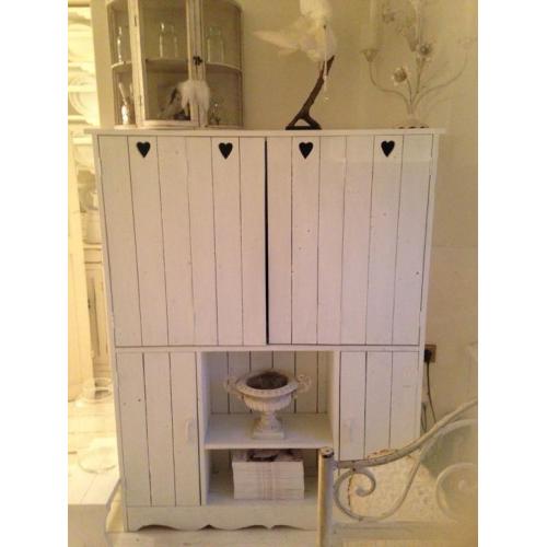 T.V Meubel kast Sloophout *Wit*
