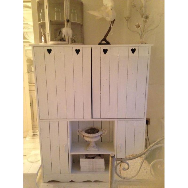 T.V Meubel kast Sloophout *Wit*