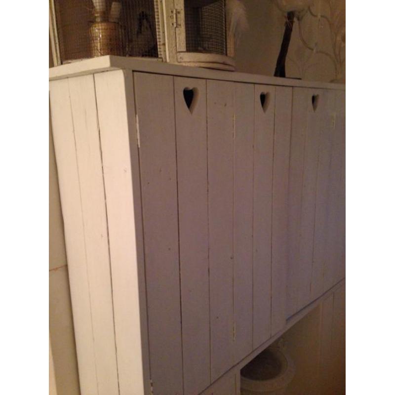 T.V Meubel kast Sloophout *Wit*