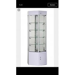 Vitrinekast met verlichting