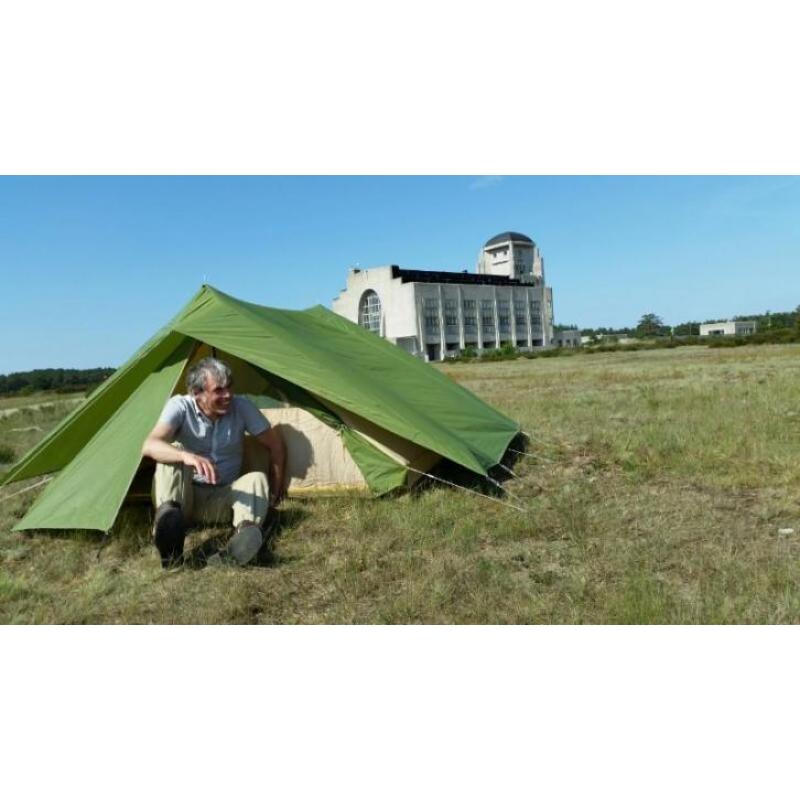 Nieuwe Erdman Schmidt Libelle Retrostijl tent èn tarp ineen!