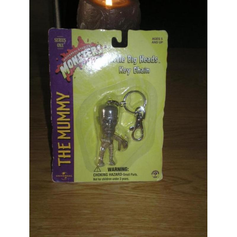 Sleutelhanger. Little Big Heads. The Mummy. { NIEUW }