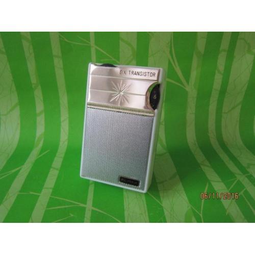/ / Almar Transistor Radio Model 616 Jaren 60 in nieuwstaat
