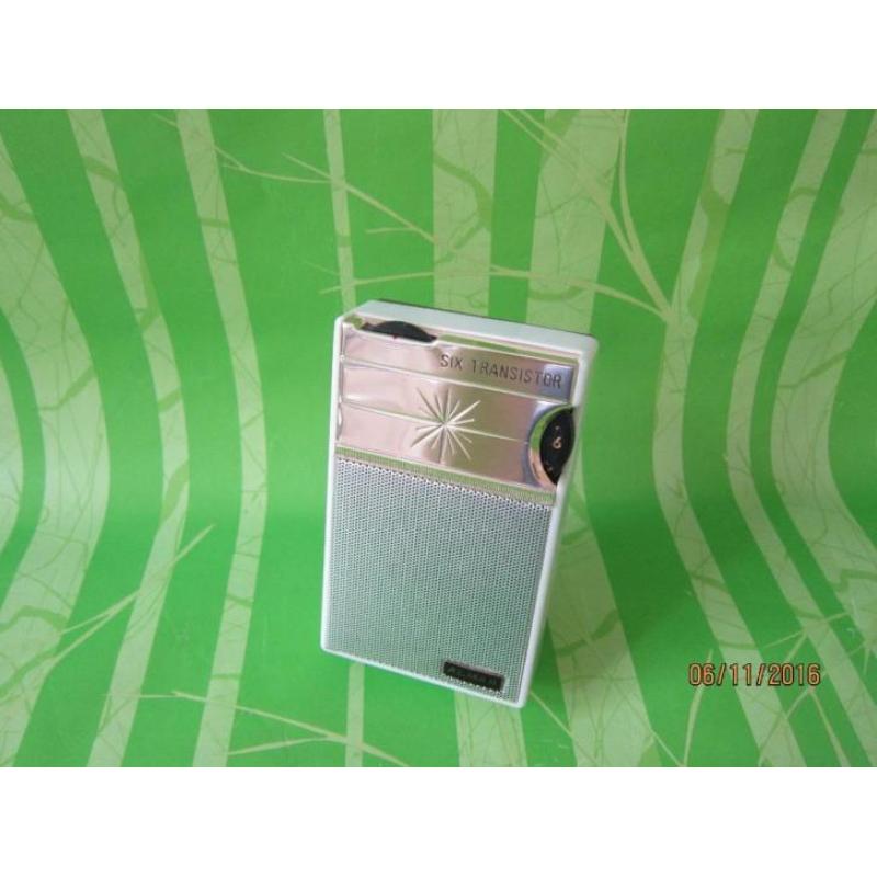 / / Almar Transistor Radio Model 616 Jaren 60 in nieuwstaat