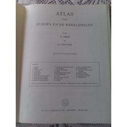 Voor de verzamelaar: Atlas van Europa en de werelddelen